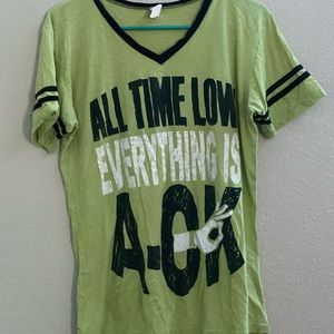All Time Low Everything is A-Okay shirt